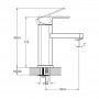 Смеситель для умывальника-корона GOR1-A058 