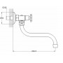 Смеситель для кухни JIK12-A102-A