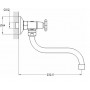 Смеситель для кухни JIK12-B102-A