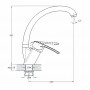 Смеситель для раковины KAK4-A043