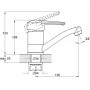 Смеситель для кухни SIT4-B182