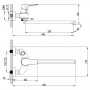 Смеситель Lemark Shift LM4317C для ванны