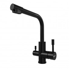 Смеситель Lemark Expert для кухни с подключением к фильтру с питьевой водой LM5061BL
