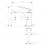 Смеситель Lemark Bellario LM6806C для раковины