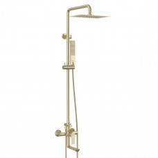 Смеситель Lemark Ursus д/ванны и душа с регулир.высотой "Тропический дождь"LM7262BG