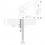 Смеситель Rossinka G02-61 для раковины