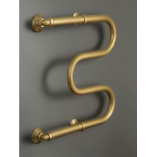 Полотенцесушитель WaterForm М - образный Золото 50/40 1" WF Gold М 50*40 1