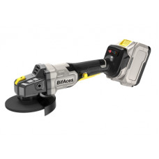 Аккумуляторная угловая шлифмашина BifAces напряжение 20В с ёмкостью 3,0А·ч,7600 об/мин DLAG-40-125A