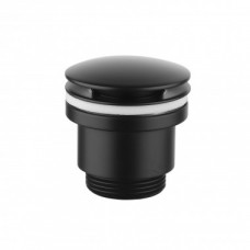 Донный клапан универсальный Click/Clack 1 ¼, черный LM8500BL