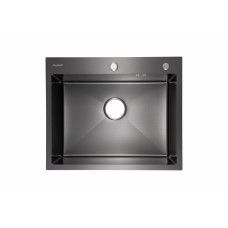 Мойка из нержавеющей стали 60/50/22 покрытие PVD графит матовое GL-6050MG G.lauf