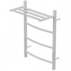 Полотенцесушитель электрический APEXTERMO Corona 600x400 с полкой, белый матовый CR01164WM