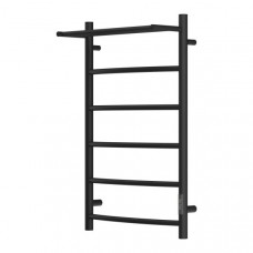 Полотенцесушитель электрический APEXTERMO Corona 800x500 с полкой, черный матовый CR01185BM