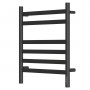 Полотенцесушитель электрический APEXTERMO Sfera 600x500, черный матовый SF00165BM