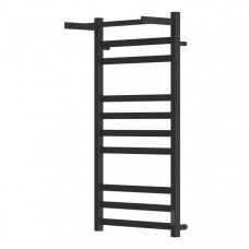 Полотенцесушитель электрический APEXTERMO Terra 1000x400, черный  матовый полка TR01104BM