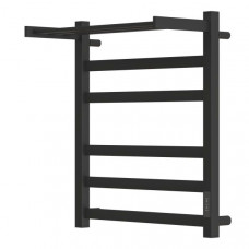 Полотенцесушитель электрический APEXTERMO Terra 600x400, черный матовый полка TR01164BM