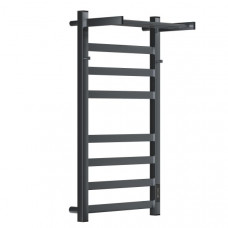 Полотенцесушитель электрический APEXTERMO Terra 800x400, графит мет полка. крючки TR11184GF