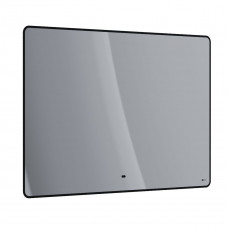 Зеркало Lemark MIOBLACK (120х80 см с интерьерной подсветкой, с подогревом) LM120ZM-black